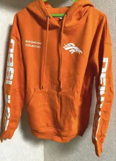 Denver Broncos デンバー ブロンコス パーカー オレンジ アメカジ