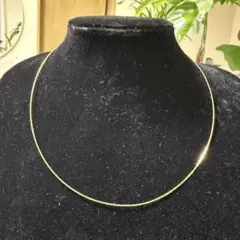 K18PG オメガネックレス 1.7g 45cmスライド 18金 ピンクゴールド