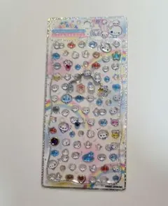 ぷくぷくあわわちゃん　ストーンつき　ジュエルプチドロップ　シール