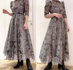 SALEします。SNIDEL ブラック レースドレス