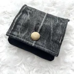デニム財布　コインケース　小銭入れ　ミニ財布