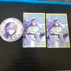 にじさんじ　Dyitica　サンリオ　缶バッジ　カード　チェキ　星導ショウ