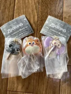 ズートピア アイスキャンディーチャーム 3種セット