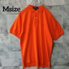 ハ*ル様 RALPH LAUREN ONE POINT POLO ORANGE