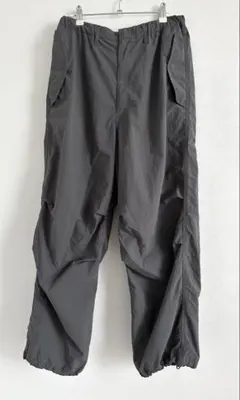 GU ジーユー　パラシュートパンツ　 L　グレー　イージーパンツ