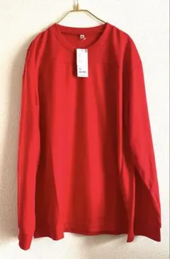 値下げ新品UNIQLO ソフトドライメッシュクルーT XXL オールドユニクロのサムネイル