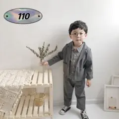 ☆新品☆フォーマル 男の子　セットアップ　入園式　結婚式　スーツ　110cm