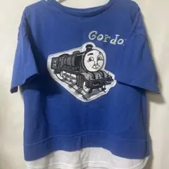 きかんしゃトーマス　チャオパニック　ゴードン Tシャツ 青のサムネイル