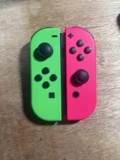 Nintendo Switch Joy-Con ジョイコン ネオングリーンピンク