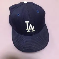 ニューエラ ドジャース LA キャップ ネイビー　ウール アメリカ製