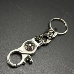 シルバー925 クロス キーリング キーホルダー - メルカリ