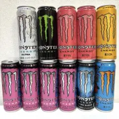【まとめ売り】モンスター　エナジードリンク 11本 詰め合わせセットのサムネイル