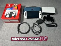 Nintendo Switch 有機ELモデル ホワイト＋SDカード256GB