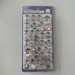 【正規品】BONBON DROP かわいいキャラクターシール 40枚入り相撲