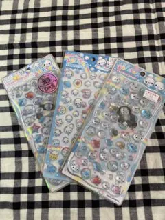 ★ぷくぷくあわわちゃん★ プチドロ 光るジュエルプチドロ エポキシステッカー