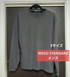 WEGO STANDARD★グレー★メンズ★長袖Tシャツ★Sサイズのサムネイル