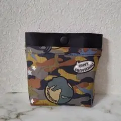 蓋無し移動ポケット　男の子　恐竜好き　入園入学