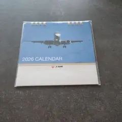 J-AIR 2026年 卓上カレンダー 航空機デザインのサムネイル