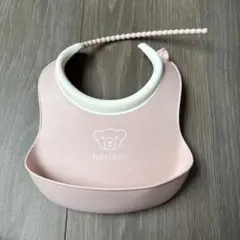 ベビービョルン　お食事エプロン　スタイ　ベビーサイズ　ピンク