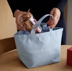DEAN & DELUCA チャリティートートバッグ スノーブルー S2