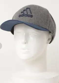 adidas スリーストライプクラブキャップ　アイアンロゴ　ゴルフ　キャップ