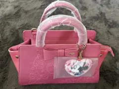 Samantha Vega ミッキーピンクハンドバッグ　ディズニーコラボ