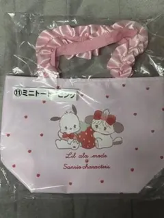 【美品】サンリオ×mikko コラボミニトートバッグ