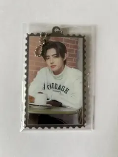 ENHYPEN セガ　ラッキーくじ　D賞　アクリル切手風キーチェーン　ソンフン