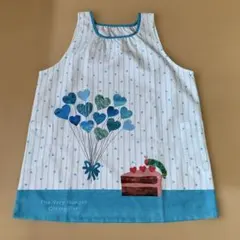 学研保育士エプロン。はらぺこあおむし。