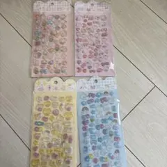 ぷっくり3Dシール　アニマル