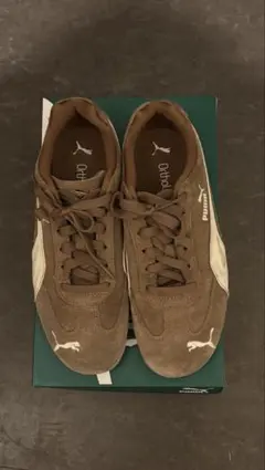 スピードキャットPUMA ブラウン スニーカー 24.5cm