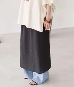 2WAYレース刺繍タイトスカート