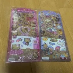 新品未開封　ドロップジェリーシール 日焼けキティ２種