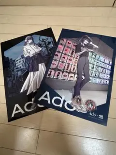 Ado×くら寿司　クリアファイル　缶バッチ　アクリルキーホルダー　まとめ売り