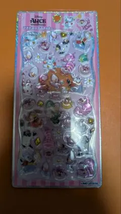 『正規品』ディズニー　不思議の国のアリス　プチドロップステッカー