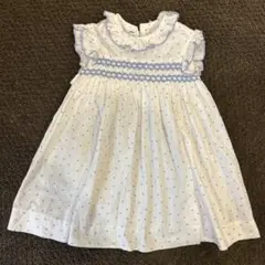 Amaia♡水色ドットワンピース　90cm
