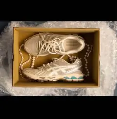 ASICS GEL-EXCITE ホワイト/シルバー スニーカー