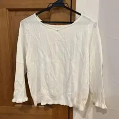 パターンフィオナ　バックビジューニット