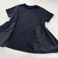 コカ　COCA ぺプラムトップス　tシャツ　半袖　ユニクロ　fitmore