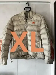 ⭐️美品⭐️adidas 人気のベージュ ダウンジャケット ⭐️