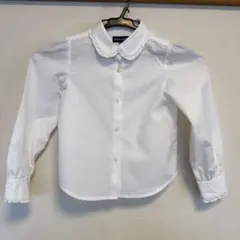 ラルフローレン　ホワイト長袖シャツ 120