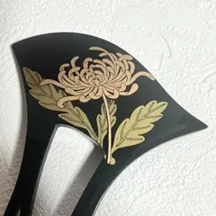 KZ047-b 簪 かんざし 黒 結婚式 和装 髪飾り 卒業式 成人式 着物 花