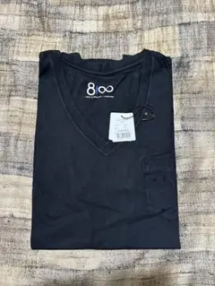 【新品タグ付】ロンハーマン 8100 ダメージ加工 Vネック Tシャツ 黒 XSのサムネイル