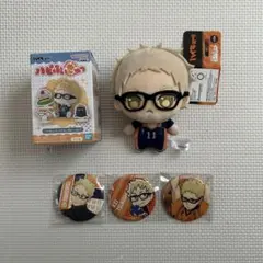 ハイキュー　月島蛍　ハピふぃぎゅっ　ぷちっしゅ！缶バッジ