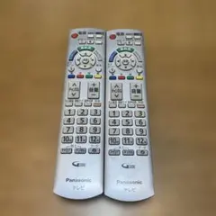 Panasonic テレビ用リモコン2個セット N2QAYB000327