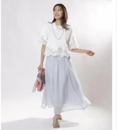 JUSGLITTY リネンライクシアースカート新品未使用Sサイズのサムネイル