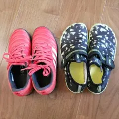 adidas COPA フットサルシューズ ＆ウォーターシューズ21センチセット