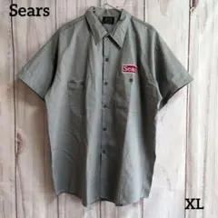 Sears 半袖ワークシャツ グレーのサムネイル