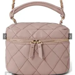 GRL 2Wayキルティングバニティショルダーバッグ