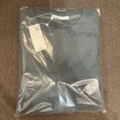 メランジ鹿の子裏起毛プルオーバー グレー 長袖シャツ Mサイズ 未着用